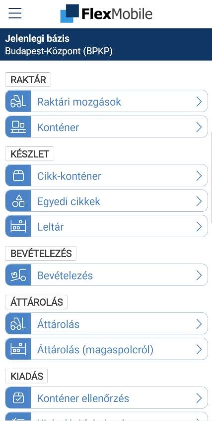 FlexMobile home screenshot